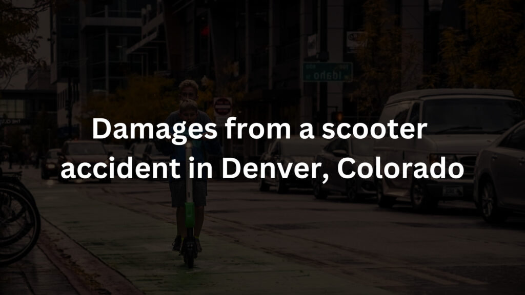 Denver scooter accident lawyers