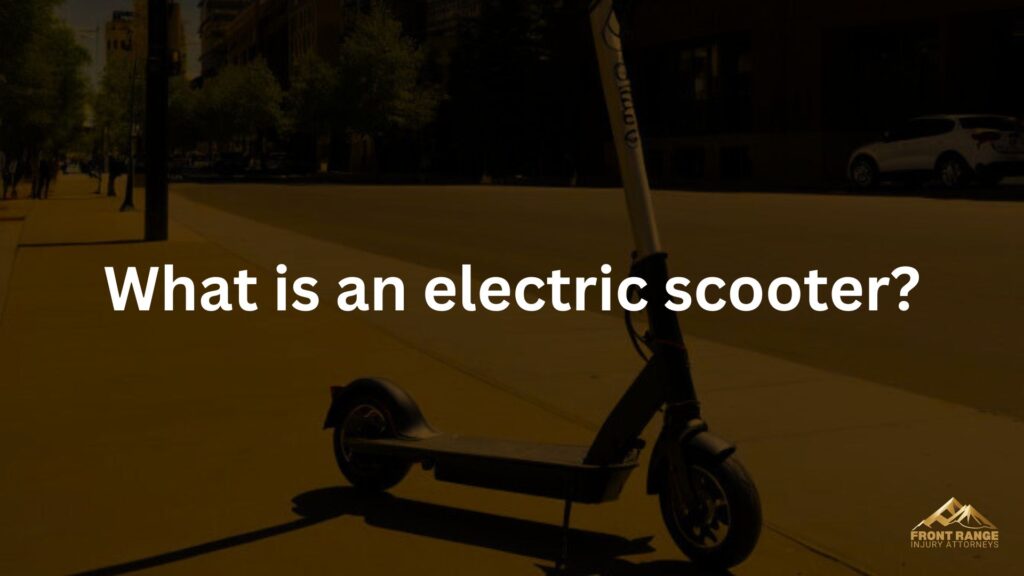 Denver scooter accident lawyer